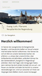Mobile Screenshot of neupfarrkirche.de